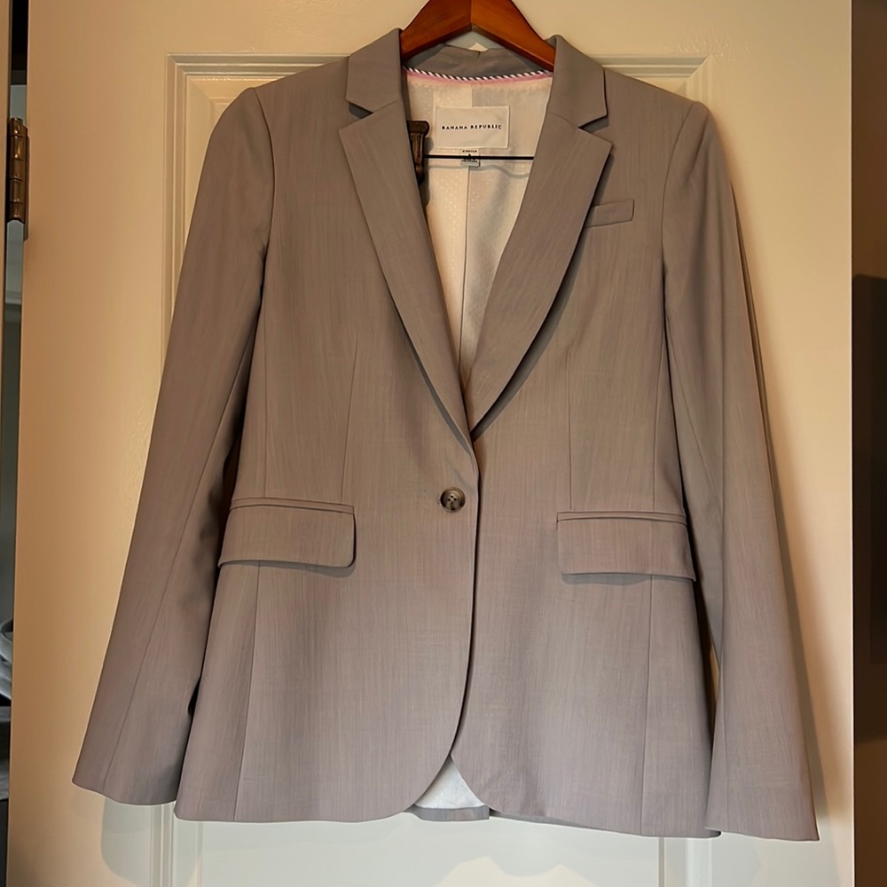 Banana Republic Italian Wool Jacket 8